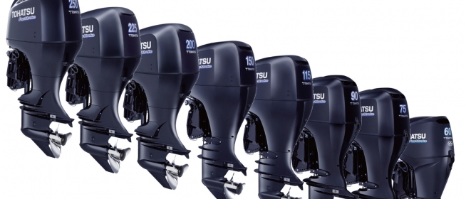 New BFT 60 - 250 HP outboards from Honda - Tohatsu corporation